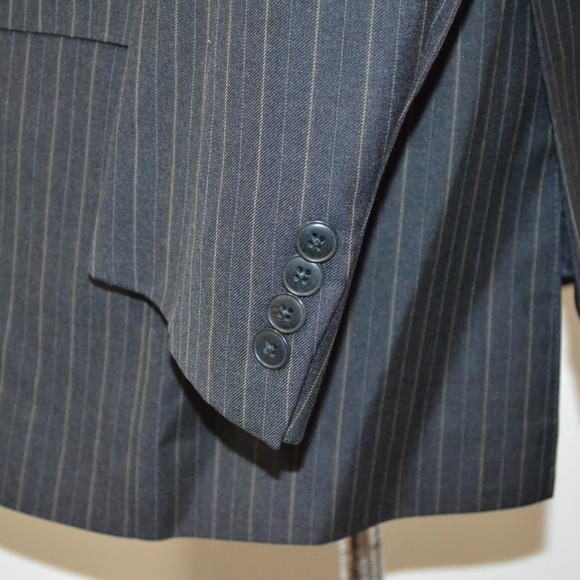 Luigi Bianchi 42R Sport Coat Blazer Suit Jacket Da - Picture 3 of 8